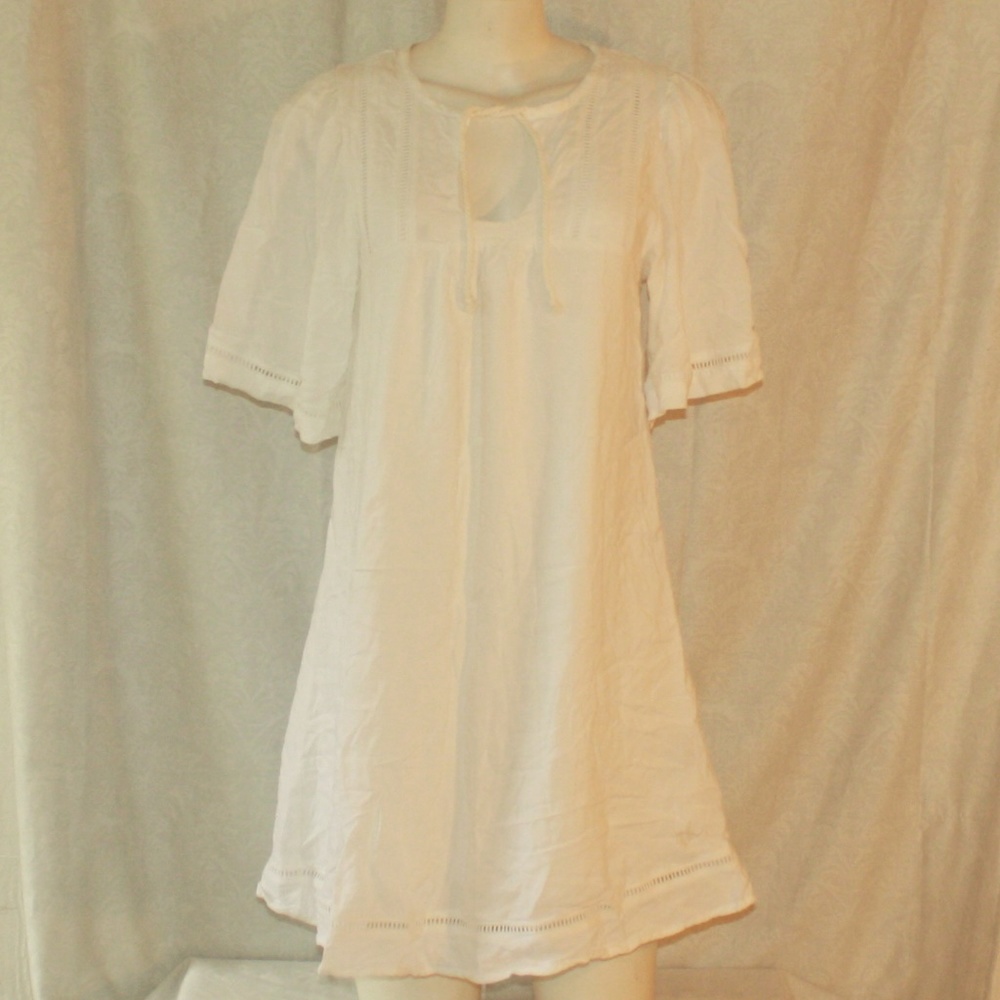 White Volcom Boho Sytle Dress
